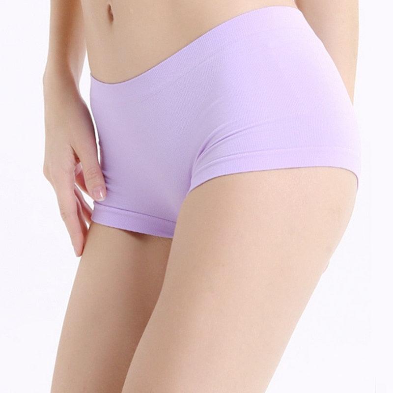 Seamless Boy Shorts Collection - Purple underwear - Femboy Fatale