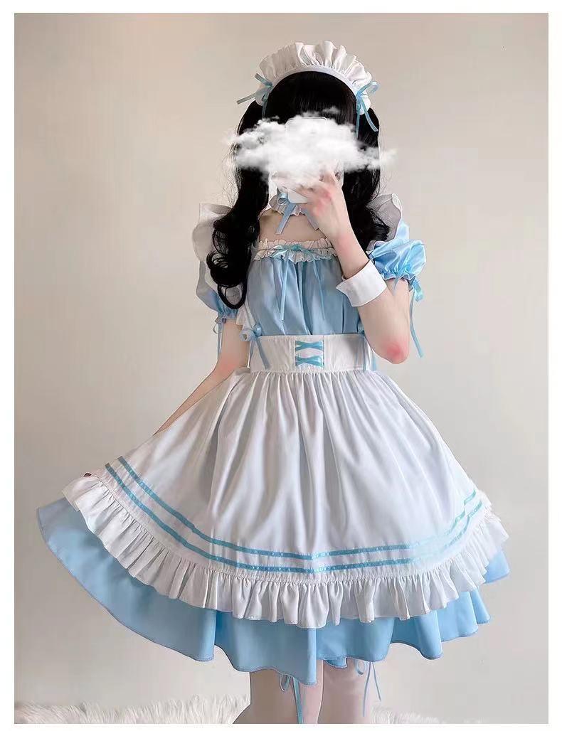 Maid Outfit - Blue / S Costume - Femboy Fatale