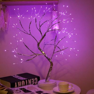 Desktop Tree LED Night Light - Pink - Femboy Fatale