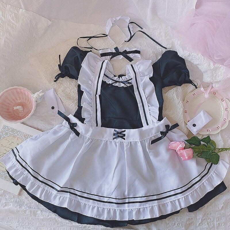 Japanese Cat Cafe Maid Set - Costume - Femboy Fatale