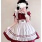 Maid Outfit - Red Wine / S Costume - Femboy Fatale