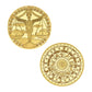 Zodiac Commemorative Gold Plated Coin Collection - Libra Coin - Femboy Fatale