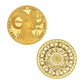 Zodiac Commemorative Gold Plated Coin Collection - Aries Coin - Femboy Fatale