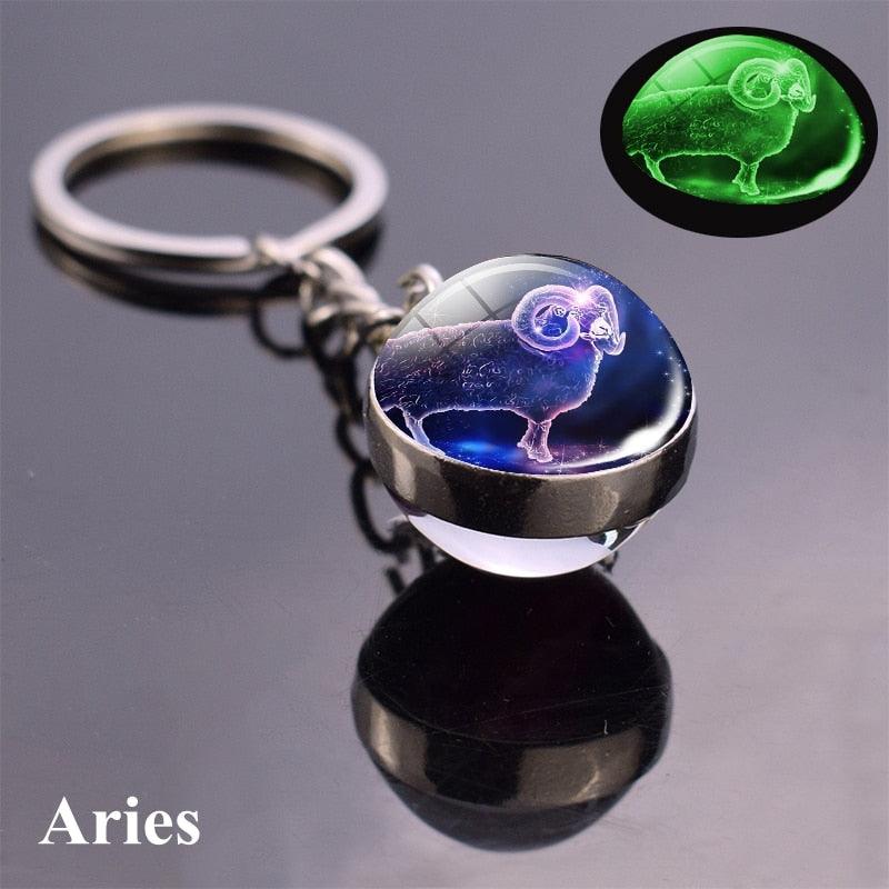 Zodiac Luminous Constellation Pendant Collection - Aries Pendant - Femboy Fatale