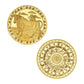 Zodiac Commemorative Gold Plated Coin Collection - Taurus Coin - Femboy Fatale