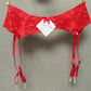 Garter Belt Collection - Red Garter / M Garter Belt - Femboy Fatale