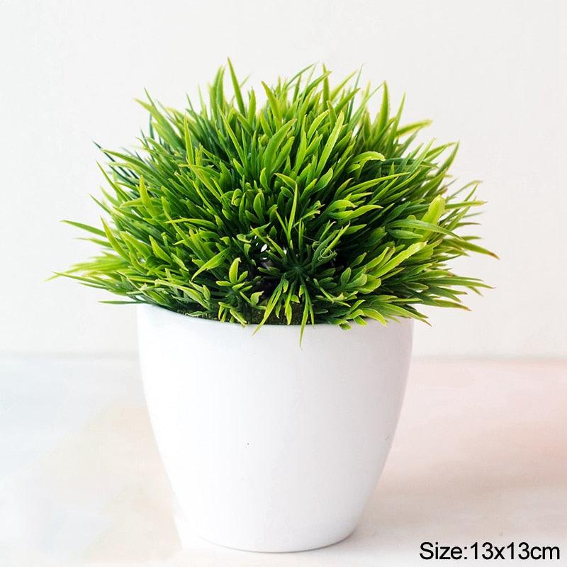 Bonsai Tree / Artificial Plant Collection - Grass Artificial Plant - Femboy Fatale