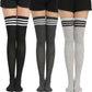 School Uniform Thigh High Striped Sock Collection - Socks - Femboy Fatale
