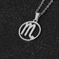 Zodiac Symbol Necklace - Scorpio Silver Necklace - Femboy Fatale