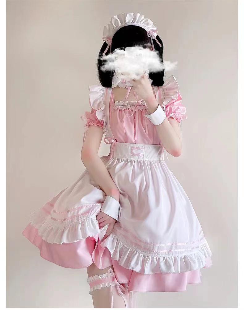Maid Outfit - Pink / S Costume - Femboy Fatale