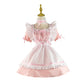 Japanese Cat Cafe Maid Set - Pink / S Costume - Femboy Fatale