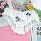 Kawaii Animal Print Panties - Grey Cat / M Underwear - Femboy Fatale