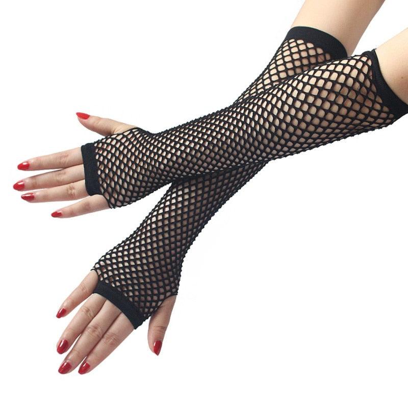 Fishnet Sleeves - Black Sleeves - Femboy Fatale