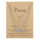 Zodiac 3 Piece Pendant Collection - Pisces - Silver Pendant - Femboy Fatale