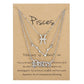 Zodiac 3 Piece Pendant Collection - Pisces - Silver Pendant - Femboy Fatale