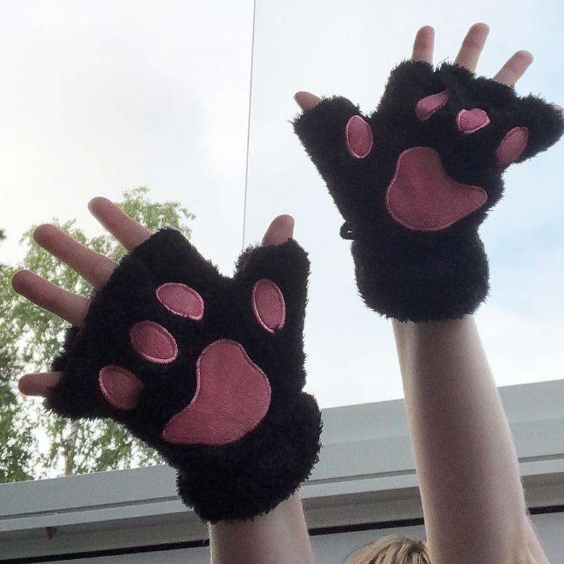 Cat Paw Gloves - Gloves - Femboy Fatale