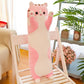 Long Cat Body Pillows - 50cm / Pink - Femboy Fatale