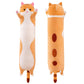 Long Animal Pillows - 50cm / Orange Cat Pillow - Femboy Fatale