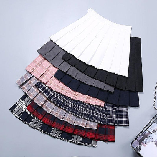 Plaid Pleated Skirt Collection - Skirts - Femboy Fatale