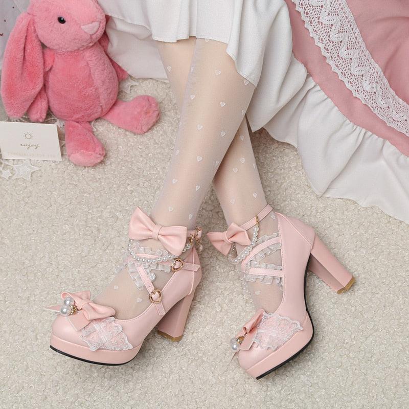 Lolita Heels - Shoes - Femboy Fatale