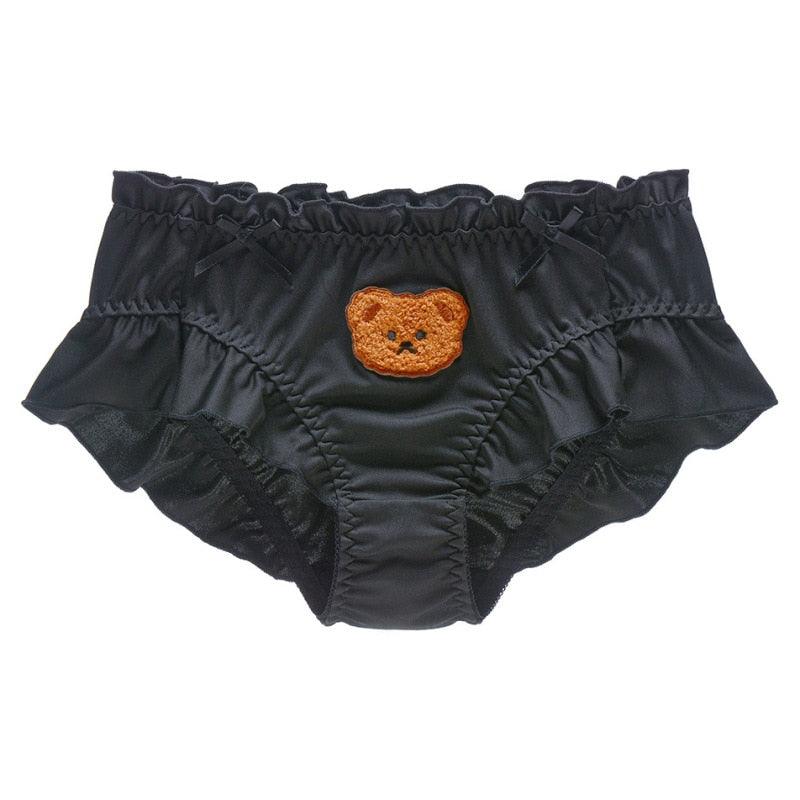 Bear Panties - Black / M Underwear - Femboy Fatale