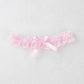Lace Garters with Ribbon - Pink Garters - Femboy Fatale
