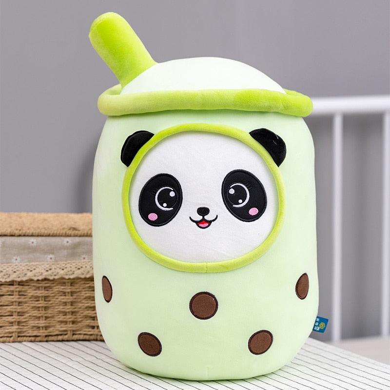 Boba Tea Plushies - Green Panda / 25cm - Femboy Fatale