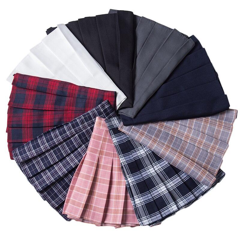 Flat Color Pleated Skirt Collection - Skirts - Femboy Fatale
