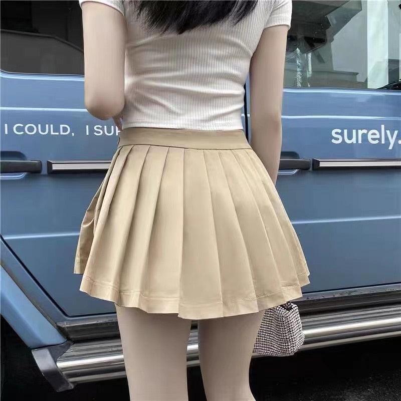 Pleated Mini Skirt - Skirts - Femboy Fatale