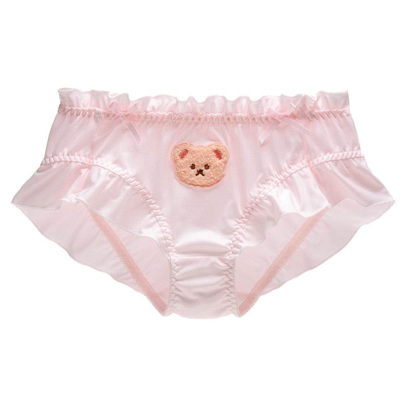 Bear Panties - Pink / M Underwear - Femboy Fatale