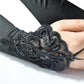 Floral Finger Loop Gloves - Gloves - Femboy Fatale