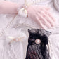 Maiden Lace Gloves w/ Ribbon - Femboy Fatale