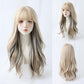 Long Wavy Hair With Bangs Wig Collection - 10 Wigs - Femboy Fatale