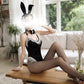 Bunny Lace Outfit - Black Costumes - Femboy Fatale