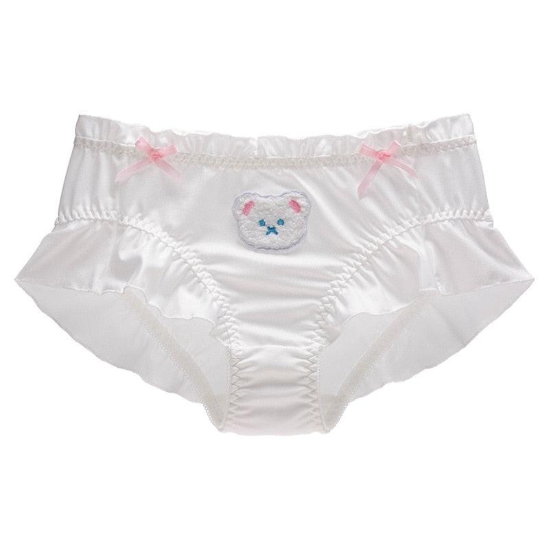 Bear Panties - White / M Underwear - Femboy Fatale
