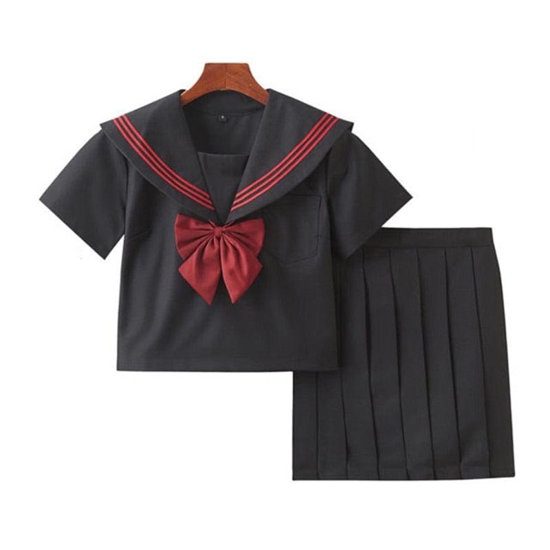 Japanese School Uniform - Short Set Black / S Costume - Femboy Fatale