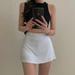 Tennis Skirt - White / S Skirts - Femboy Fatale