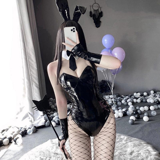 Shiny Bunny Suit Set - Costume - Femboy Fatale