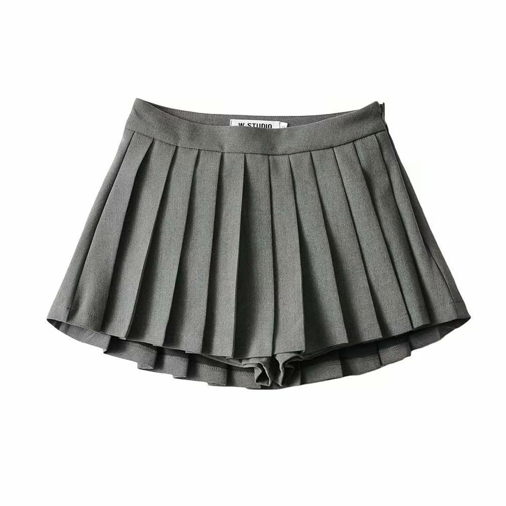 Pleated Mini Skirt - Skirts - Femboy Fatale