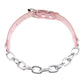 Pink Leather Gothic Choker Collection - Style 26 Choker - Femboy Fatale