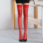Stocking Collection - Red w/ Stripes Stockings - Femboy Fatale