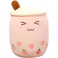 Boba Tea Plushies - Pink Smiling / 25cm - Femboy Fatale