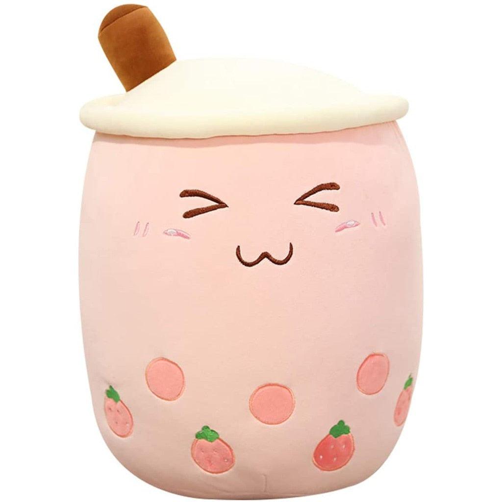 Boba Tea Plushies - Pink Smiling / 25cm - Femboy Fatale