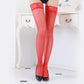 Stocking Collection - Red w/ Lace Stockings - Femboy Fatale