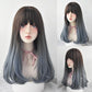 Long Wavy Hair With Bangs Wig Collection - 40 Wigs - Femboy Fatale