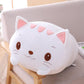 Animal Plush Collection - White/Pink Cat 20cm - Femboy Fatale