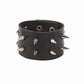 Black Leather Gothic Bracelet Collection - 10 Bracelet - Femboy Fatale