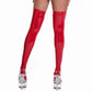 Spandex Stockings - Red / M Stockings - Femboy Fatale