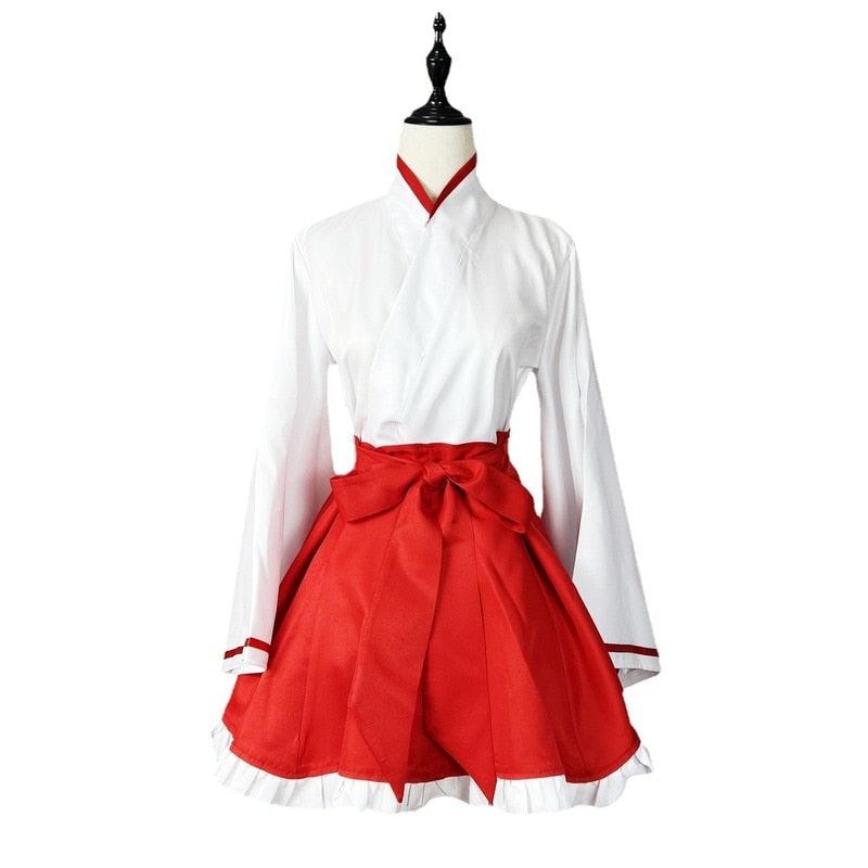 Shrine Maiden Outfit - Cosplay Set - Femboy Fatale