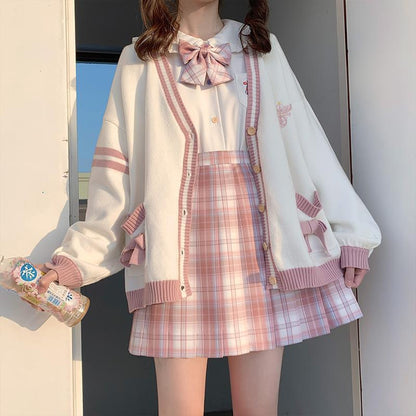 Kawaii Cardigan - Pink / S Cardigan - Femboy Fatale